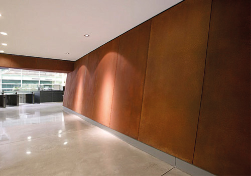 Feature walls and Facades Application Range